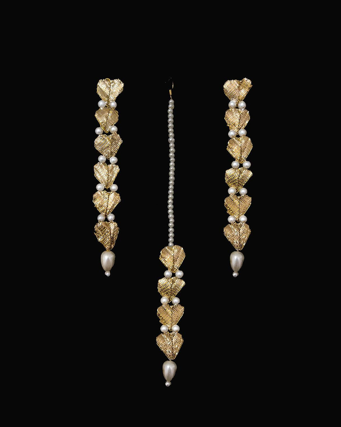 2 PIECE JEWLEY SET - Golden