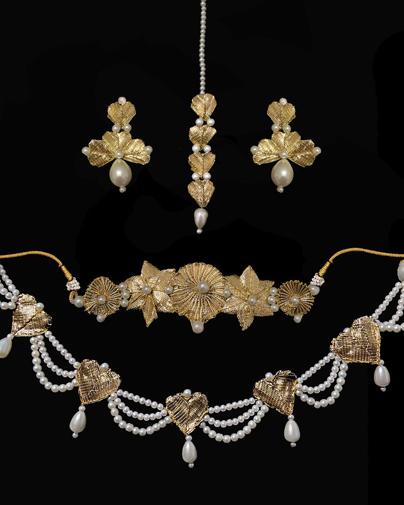 MAWRA JEWLEY SET - Golden