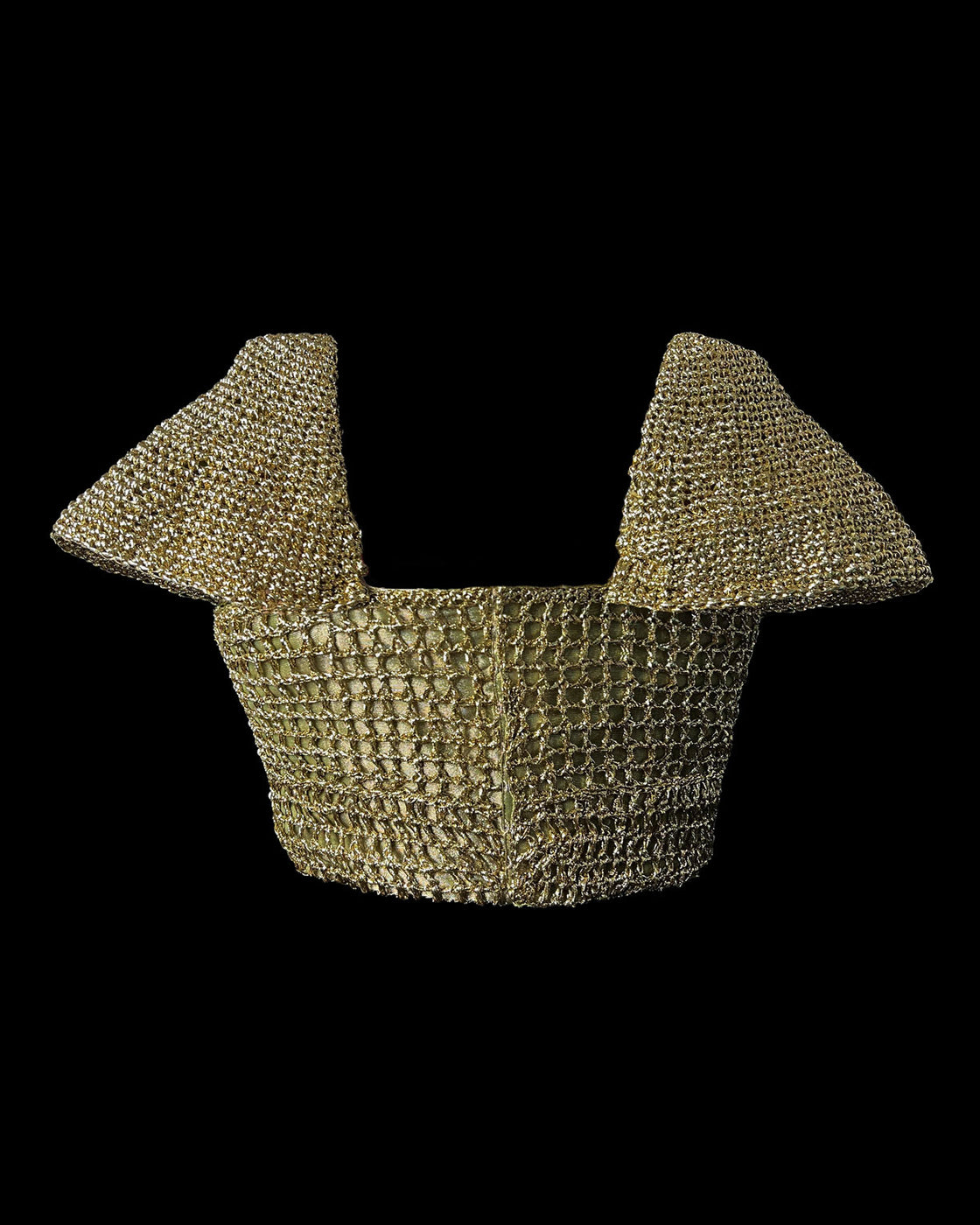 CROCHET BLOUSE - Golden
