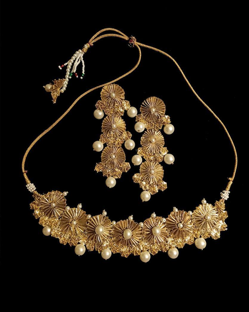 2 PIECE JEWLEY SET - Golden.