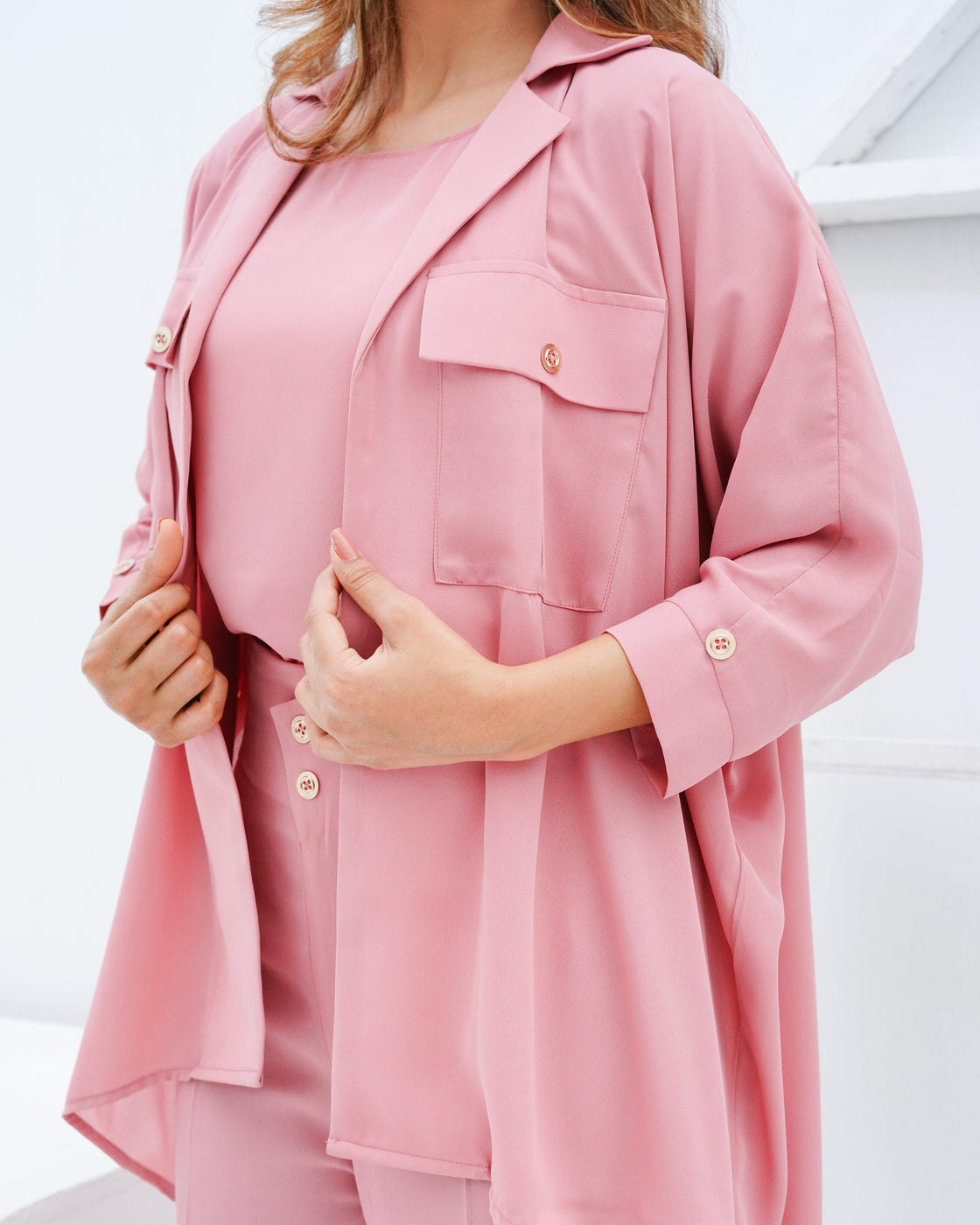 3 PIECE - Crepe Suit