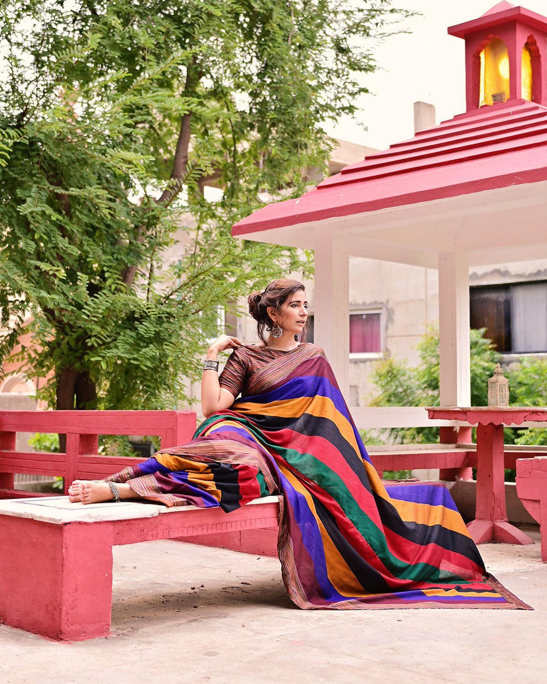 Susi Color Saree – zarthebrand